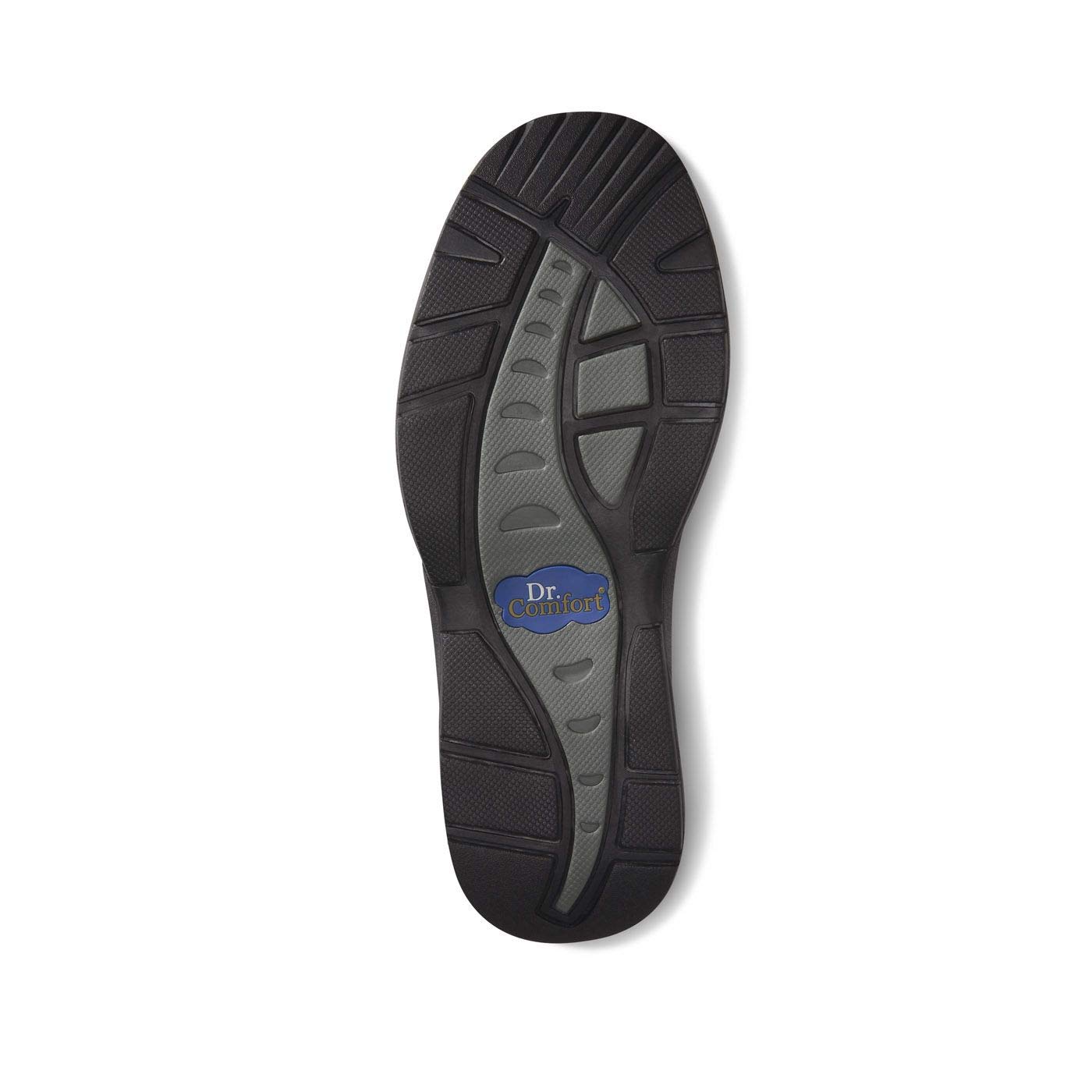 Dr. Comfort William-X Men's Double Depth Diabetic Walking Shoes with Therapeutic Gel Inserts - Orthopedic Support for Diabetes & Plantar Fasciitis - Ideal for Daily Wear, Work & Outdoor Activities