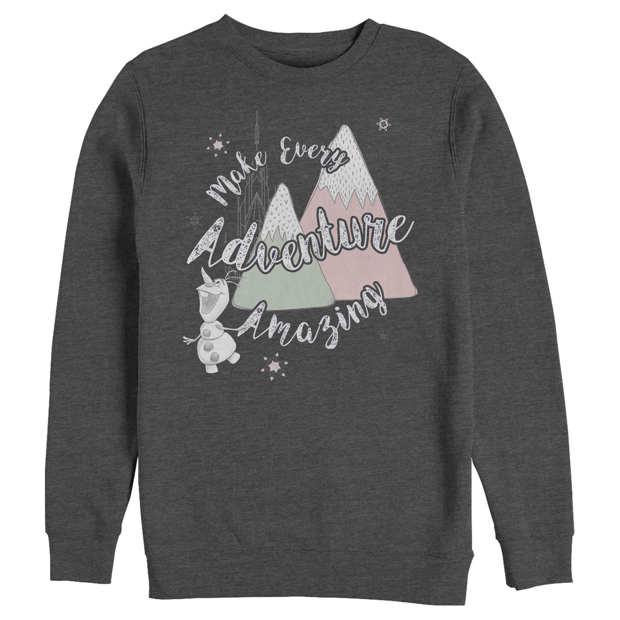 Men's Frozen Olaf Sweatshirt - Winter Adventure & Casual Wear