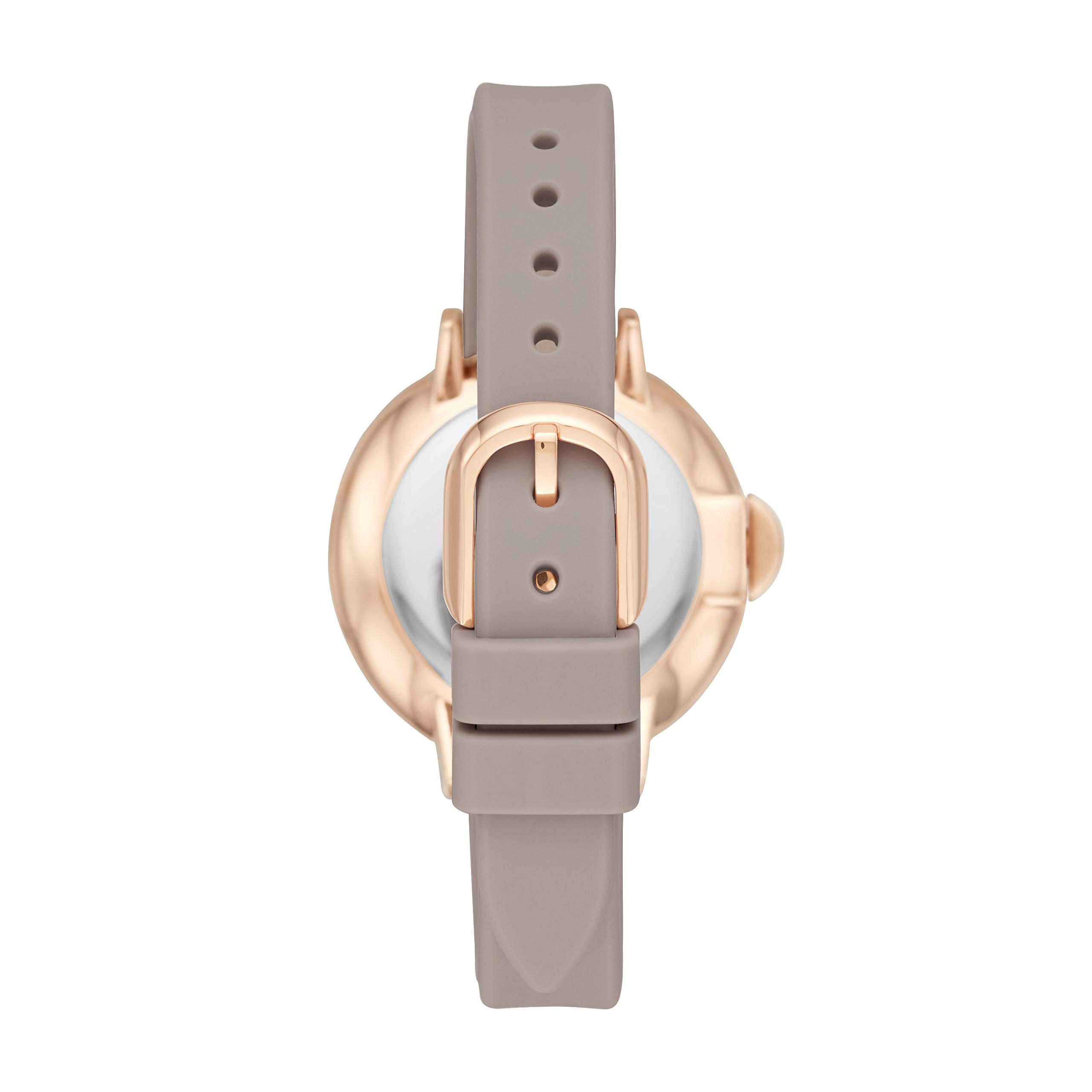 Kate Spade New York Park Row Women's Watch - Stylish Silicone Band Watch for Women, Water Resistant & Fashionable - Perfect for Everyday Wear, Office & Casual Outings