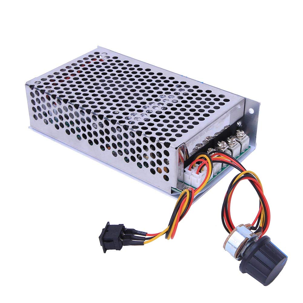 5000W 10-50V 100A PWM DC Motor Speed Controller - Adjustable Governor for Electric Vehicles, Robotics & Industrial Equipment