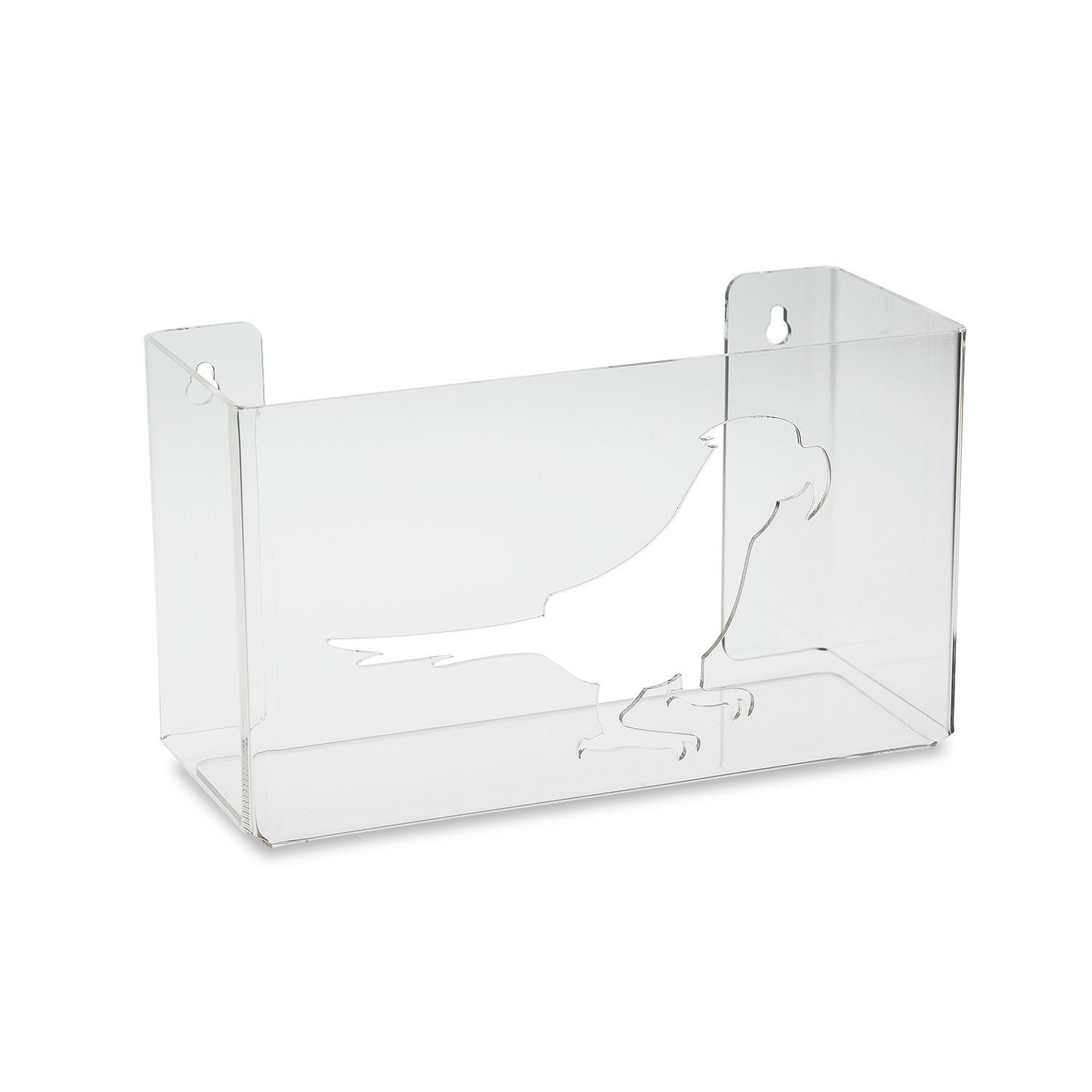 SourceOne Unbreakable Glove Dispenser - 6 Pack Clear Box for Medical, Food Service & Home Use | Heavy-Duty Plastic Glove Holder for Hospitals, Restaurants & Households