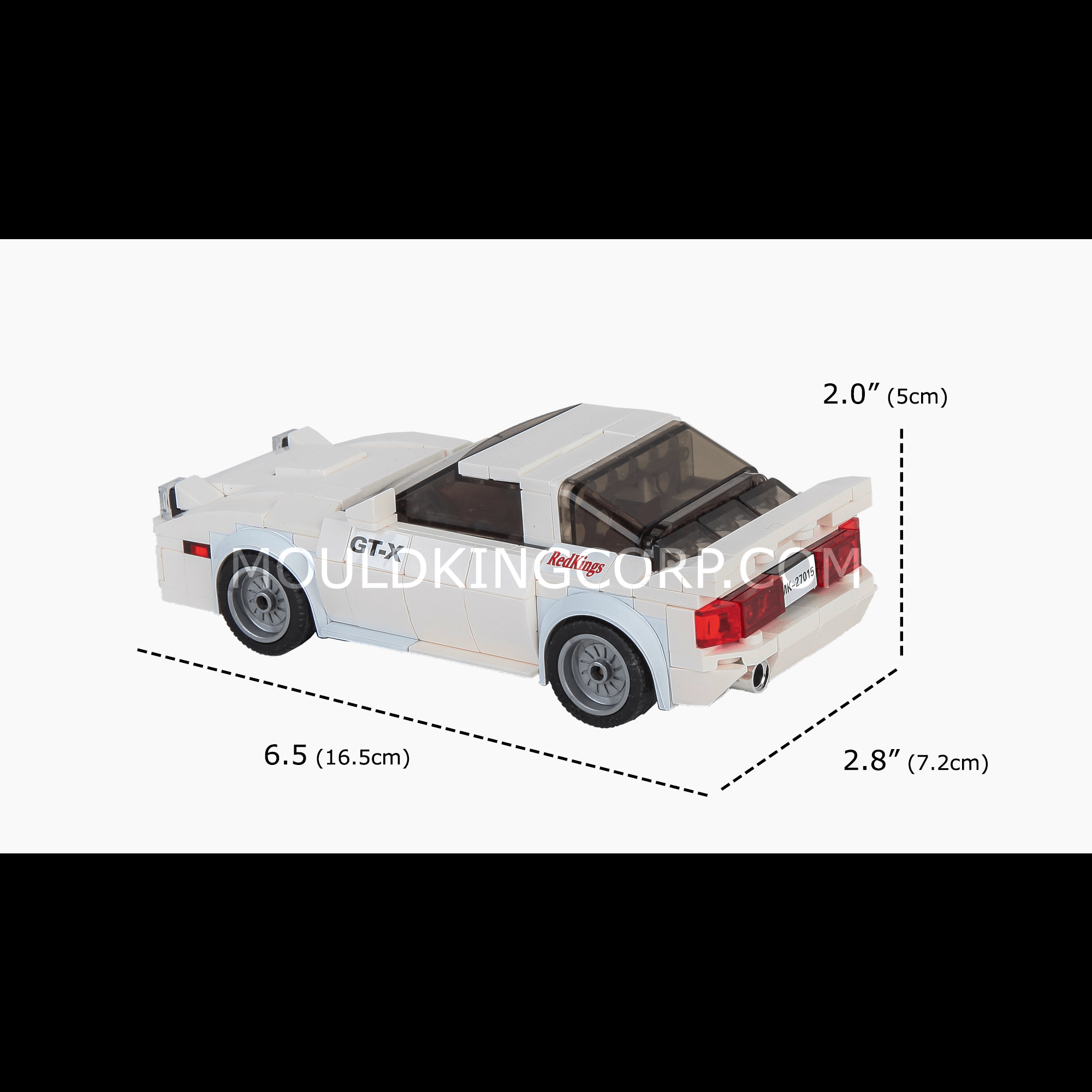 Mould King 27015 RX7 FC35 Car Model Building Kit - 369 PCS DIY Toy for Adults & Teens - Perfect for Collectors, Gifts, and Home Decoration