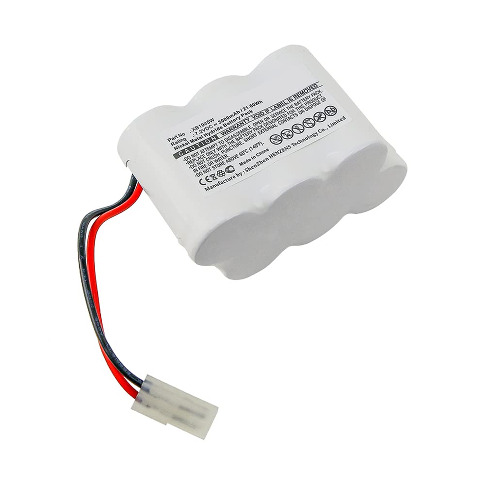 Synergy Digital Vacuum Cleaner Battery - 7.2V 3000mAh Ni-MH Replacement Battery for Euro Pro XB1945W Vacuum Cleaner | High Capacity, Long Lasting Power | Perfect for Home Cleaning & Pet Hair Removal