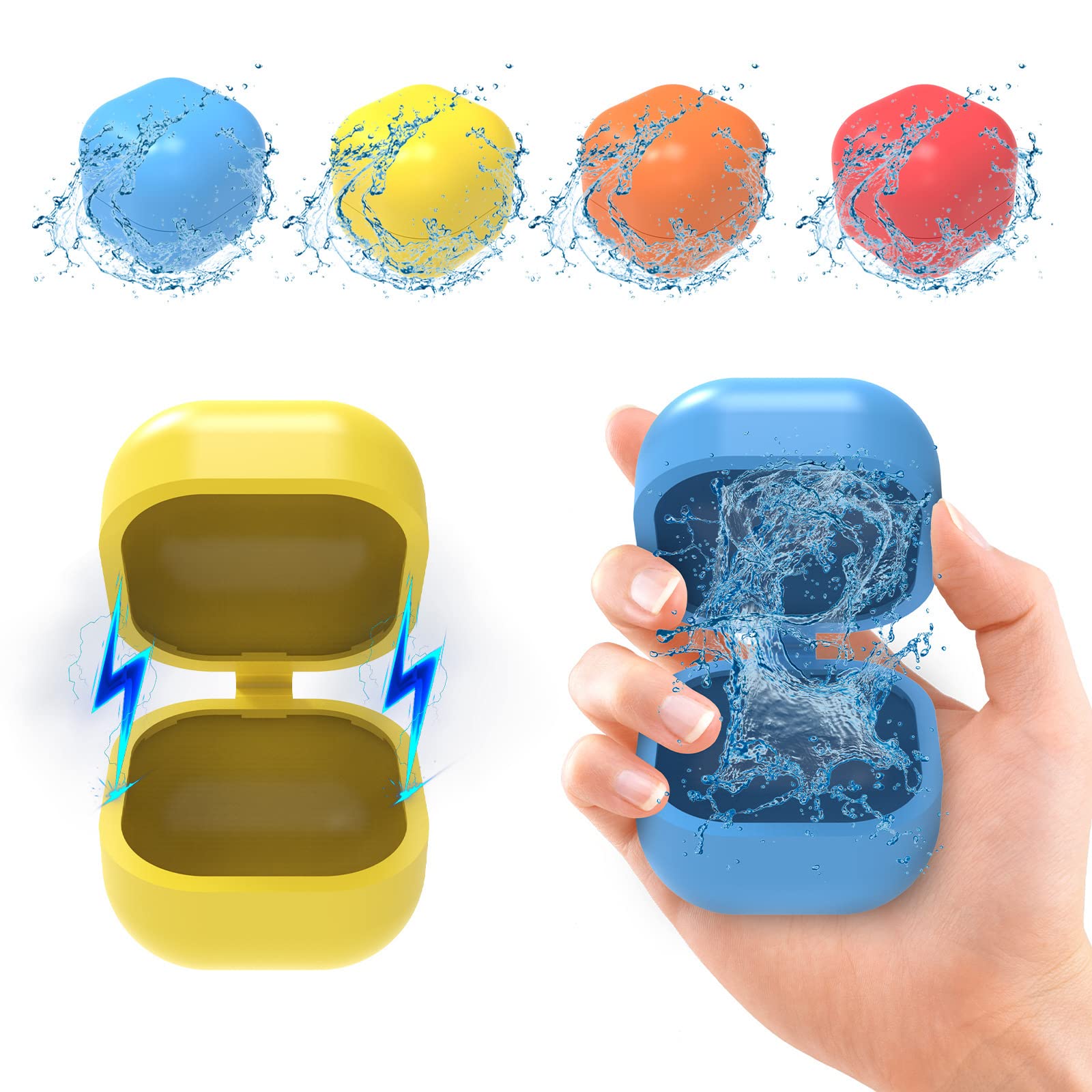 Eco-Friendly Reusable Water Balloons for Kids & Adults - Outdoor Summer Fun