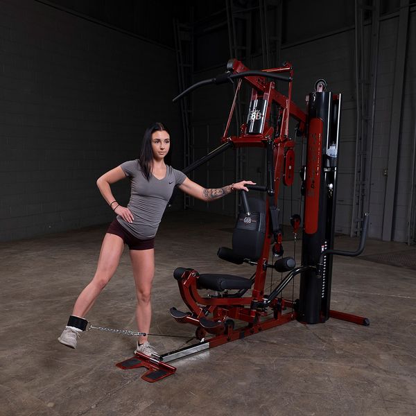 Body Solid G6BR Biangular Single Stack Home Gym - Strength Training Equipment for Full-Body Workouts at Home | Perfect for Home Gyms, Personal Training & Small Spaces