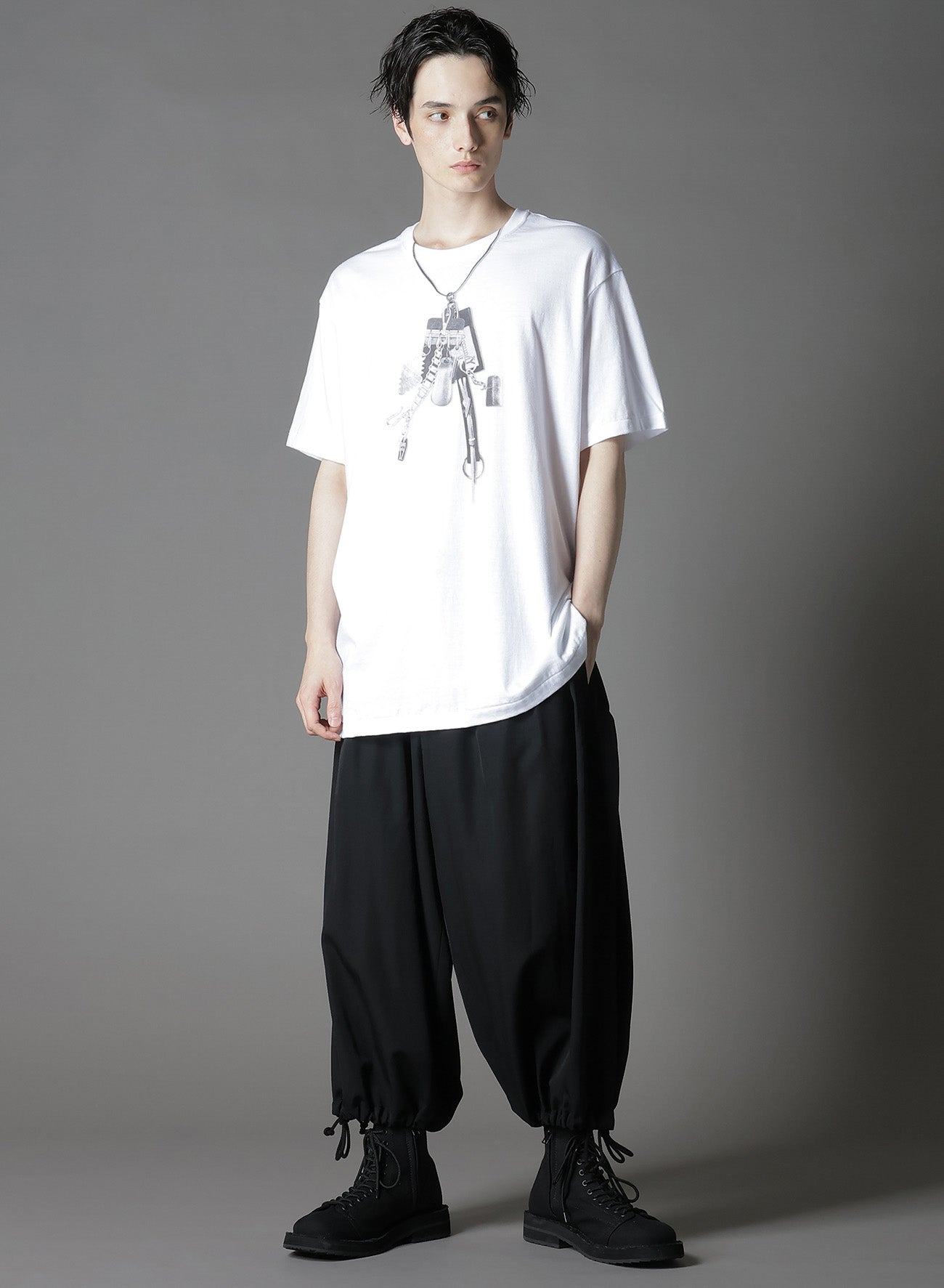 Stylish Cotton Jersey Trompe L'oeil Passcase T-Shirt for Men - Perfect for Casual Wear, Street Style & Everyday Outfits