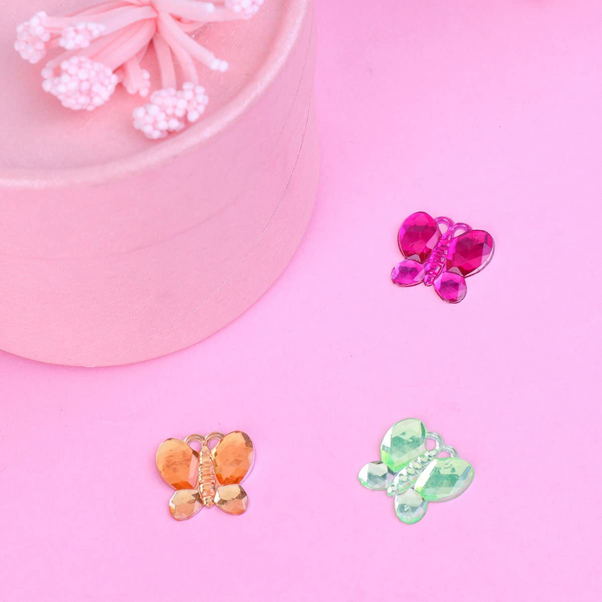 EXCLUZO 5-Pack Self-Adhesive Acrylic Flatback Rhinestone Stickers - Sparkling Crystal Gems for DIY Crafts, Nail Art, Scrapbooking & Home Decor