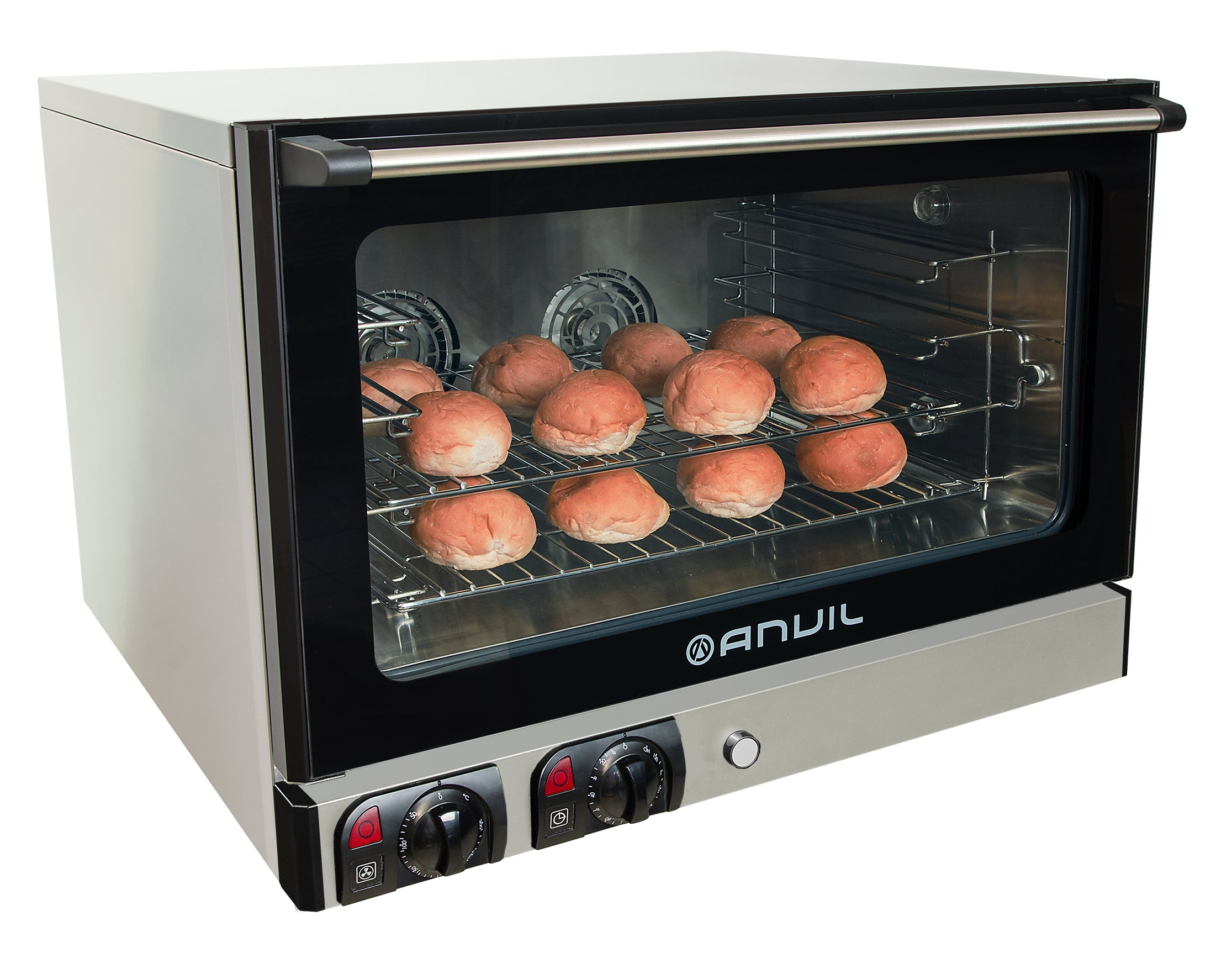 Anvil Convection Oven 835mm Wide - Commercial Countertop Convection Oven COA1005 for Baking, Roasting & Reheating - Perfect for Restaurants, Bakeries & Catering Services