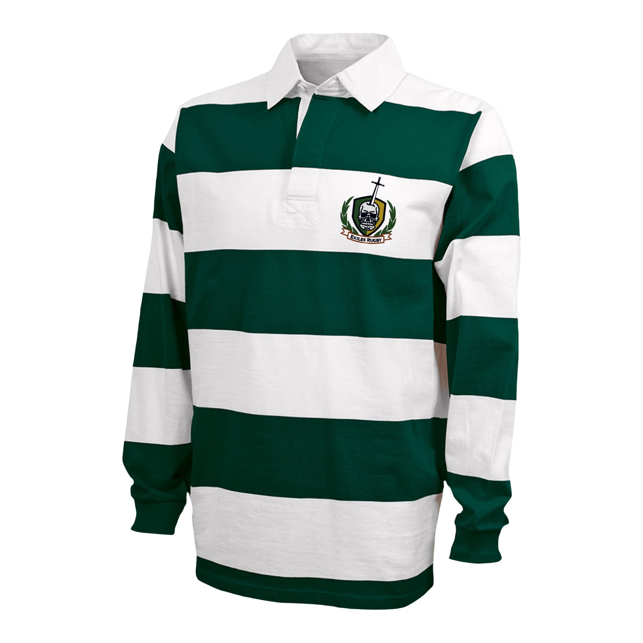 Exiles RFC Cotton Social Jersey - Breathable & Comfortable Rugby Shirt for Men - Perfect for Rugby Matches, Training & Casual Wear