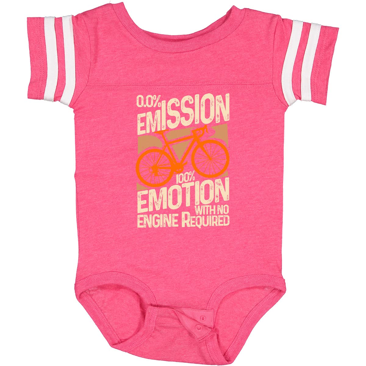 Inktastic Cyclist Bicycle Green Commuting Earth Day Baby Bodysuit - Eco-Friendly Organic Cotton Onesie for Cycling Enthusiasts & Earth Day Celebrations - Perfect Gift for Newborns, Infants & Toddlers