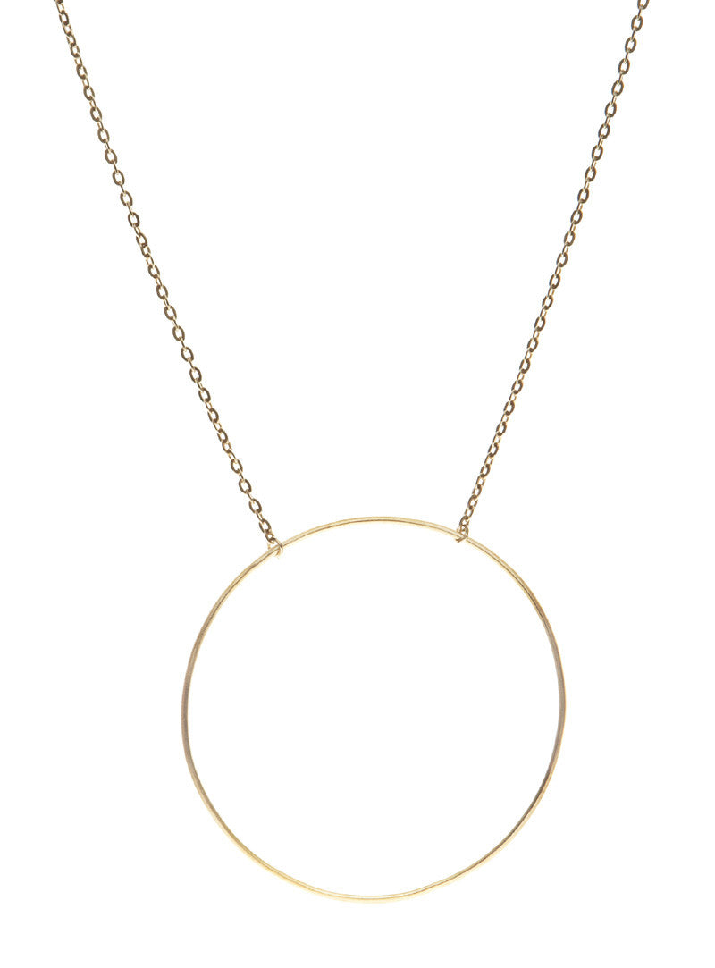 Elegant Matte Gold Monocle Necklace - Vintage Style Eyeglass Pendant for Women - Perfect for Steampunk Costume, Cosplay & Unique Fashion Accessories
