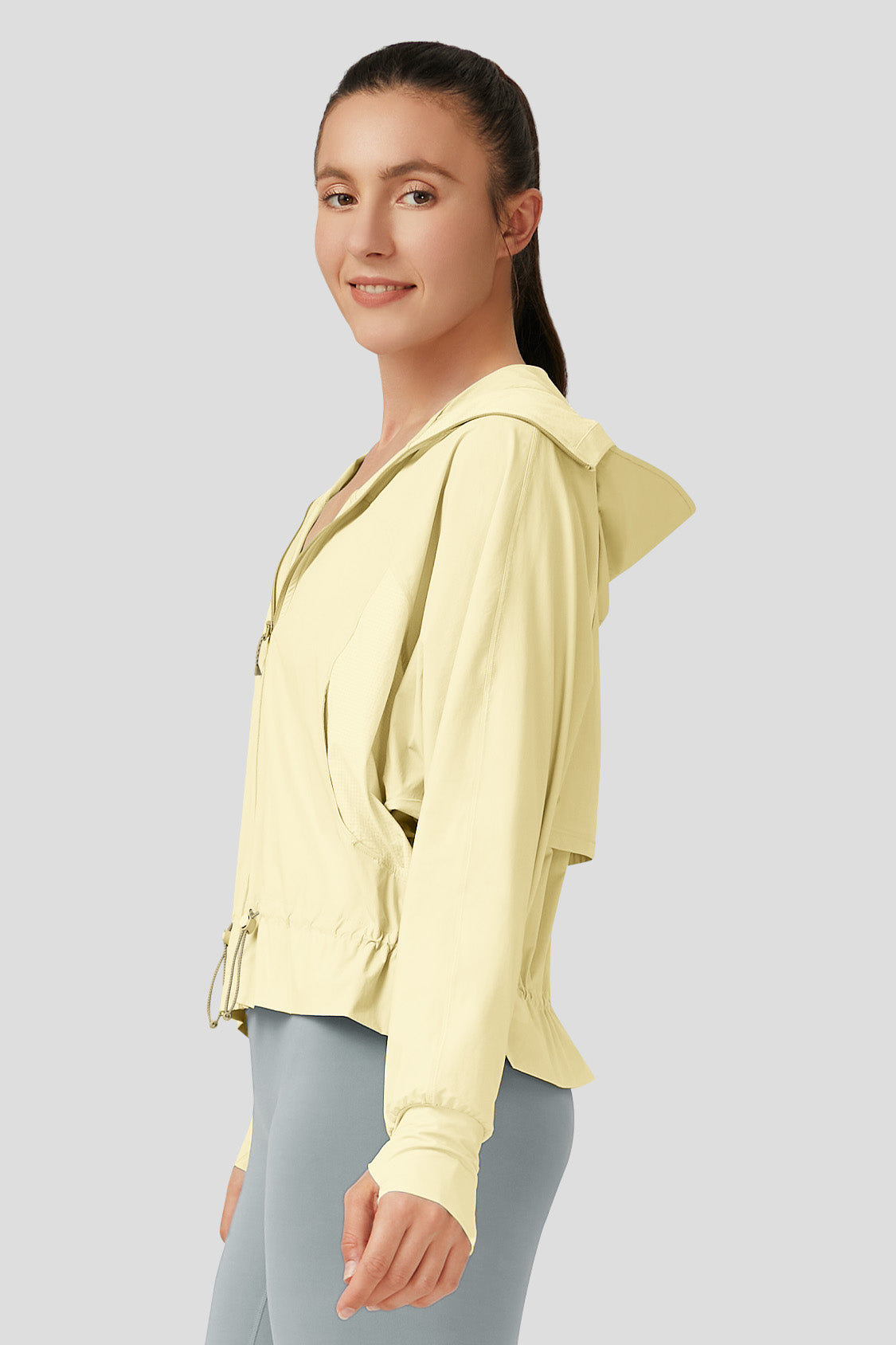 Yunzi Women's UV Protection Jacket UPF50+ Sunblock Windproof Lightweight Outdoor Hiking Travel Beach Walking - Perfect for Summer Activities and Sun Safety