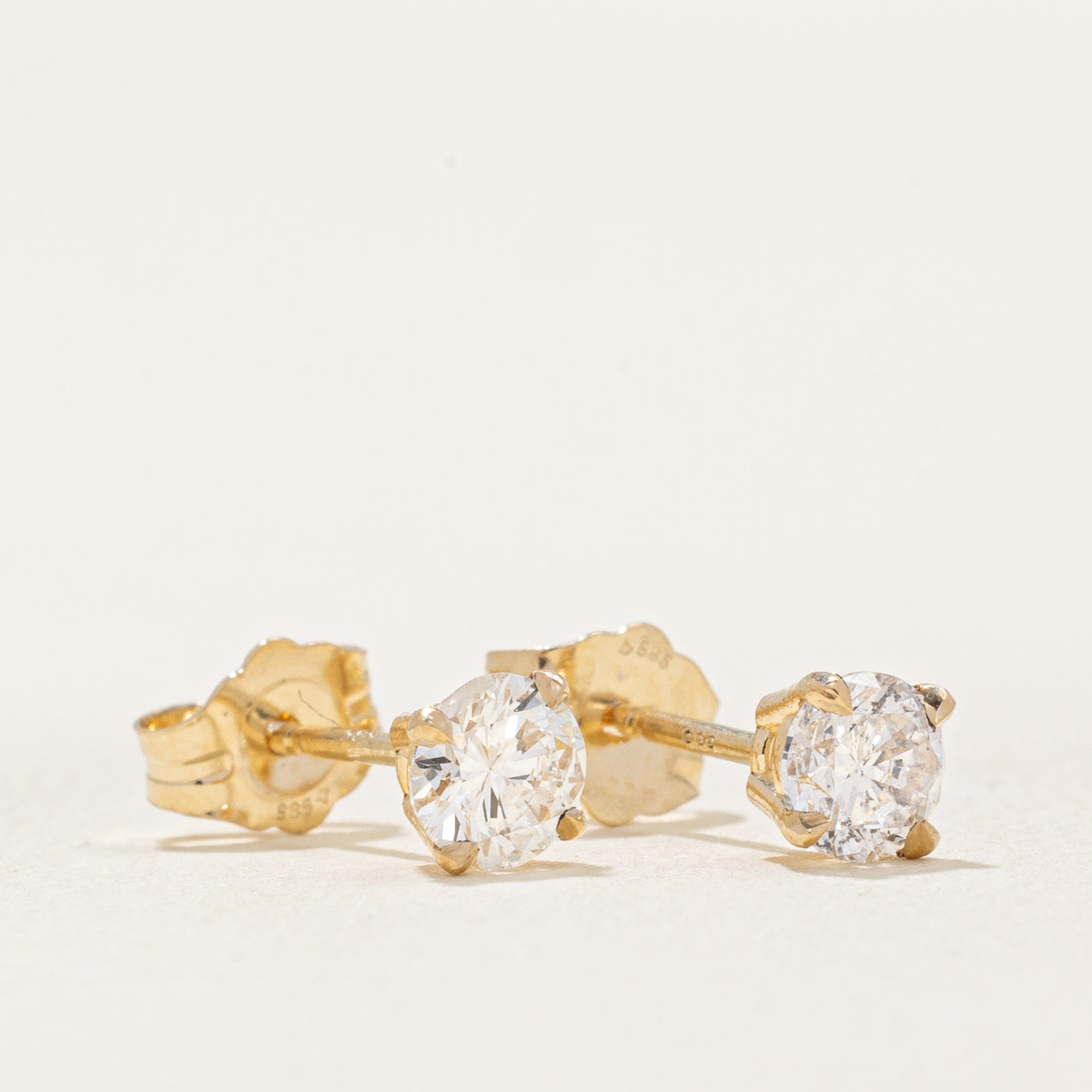 100 Ways Diamond Stud Earrings | 0.58ctw I1/I2 D-F Color | Premium Cubic Zirconia Earrings for Women | Perfect for Weddings, Anniversaries & Special Occasions