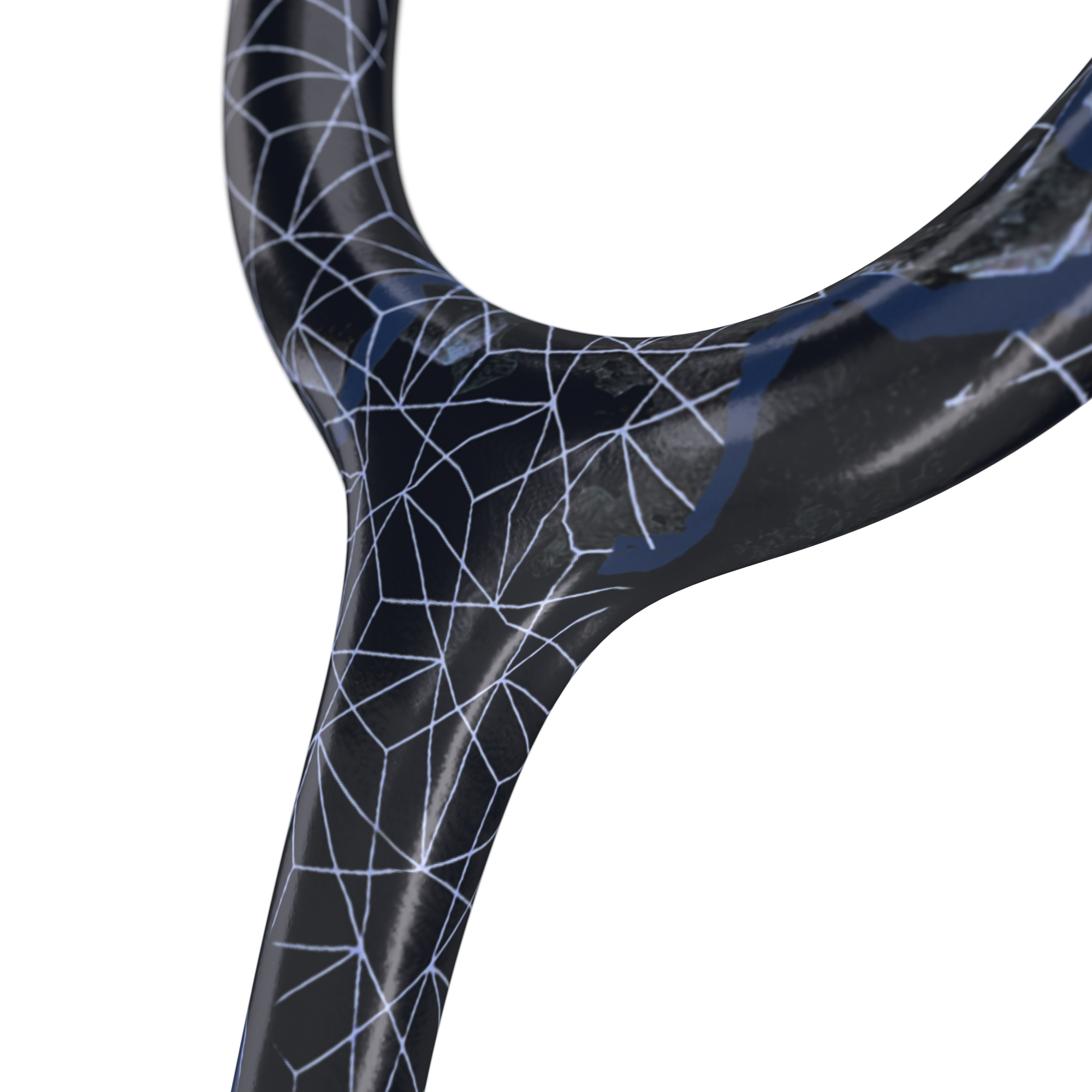 ProCardial® Titanium Cardiology Stethoscope - Realtree Trace Blue/BlackOut - Premium Medical Stethoscope for Doctors, Nurses & Healthcare Professionals - Ideal for Cardiac Exams, Patient Monitoring & Clinical Use