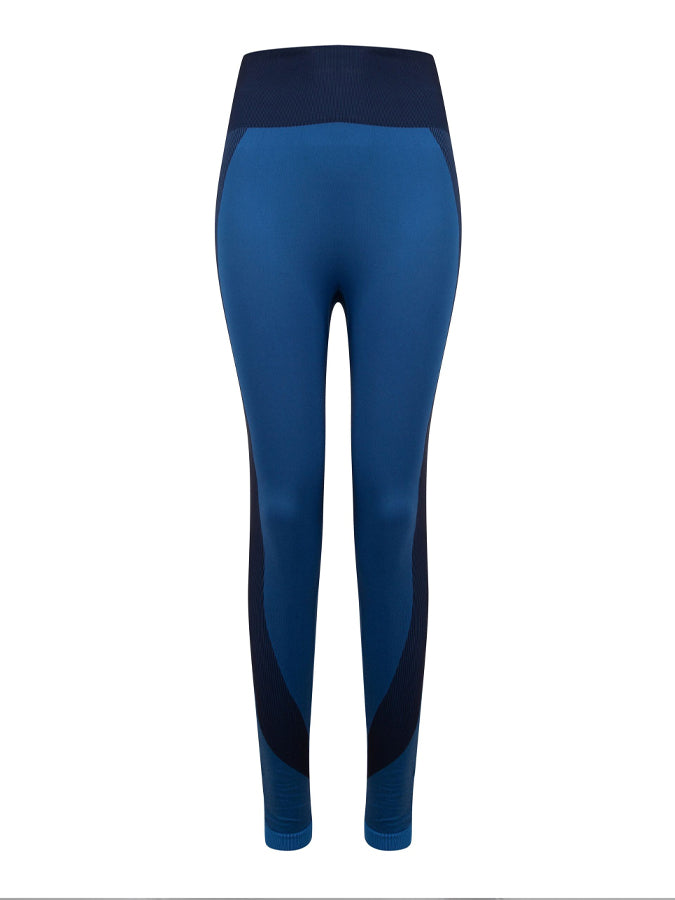 Tombo High-Waisted Women's Yoga Pants with Side Panels - Comfortable Workout Leggings for Yoga, Gym & Running