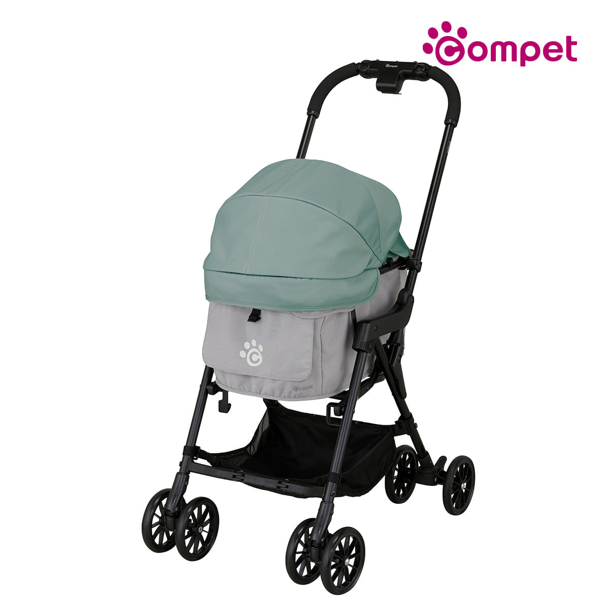 Premium Japanese Pet Stroller for Small Dogs & Cats - Lightweight, Foldable, Comfortable Ride for Outdoor Walks & Travel