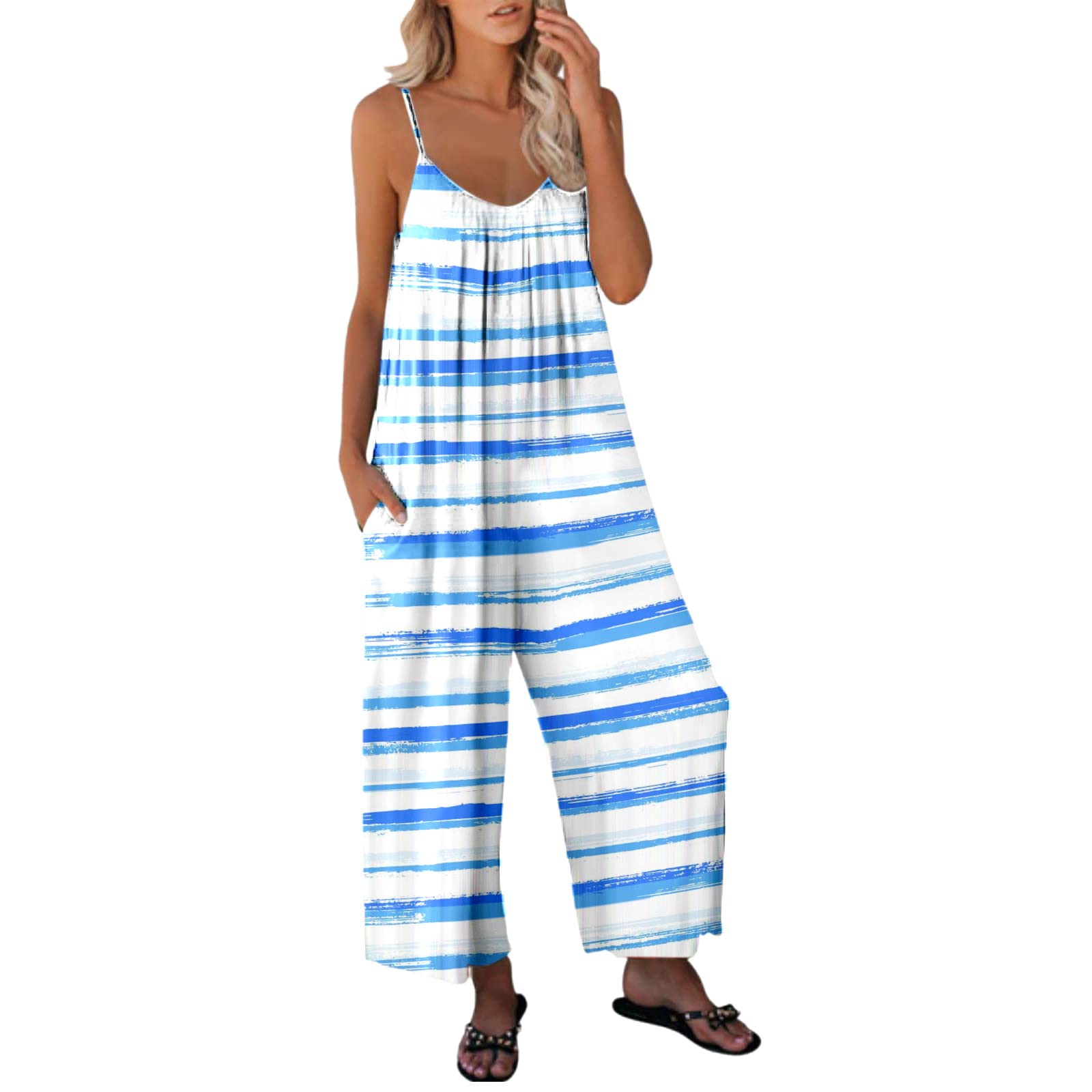 Women's Lace V-Neck Tunic Tank Top - Loose Fit Summer Blouse for Women - Casual Sleeveless Shirt for Beach, Vacation & Everyday Wear