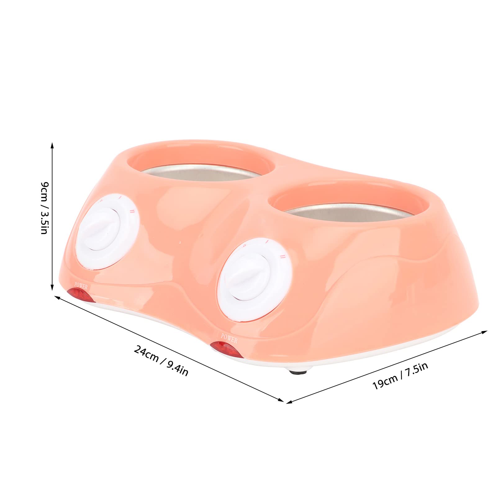 Electric Chocolate Melting Pot - Double Warmer Fondue Set for Melting Chocolate, Cheese, Butter & Candles | Perfect for Candy Making, DIY Desserts & Romantic Dinners at Home