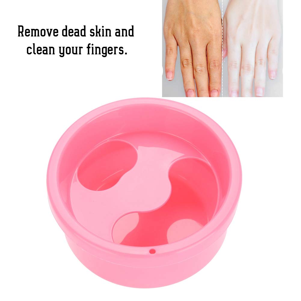 Professional Nail Art Soak Bowl - Manicure Tray for Polish Treatment & False Nail Removal | Nail Care Tool with Sterilization Function | Perfect for Salon, Home Spa & DIY Nail Treatments