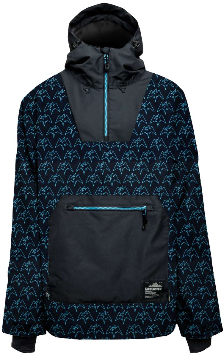 Airblaster Freedom Shell Pullover 2024 - Waterproof & Breathable Ski Jacket for Men & Women - Perfect for Snowboarding, Skiing & Winter Outdoor Adventures