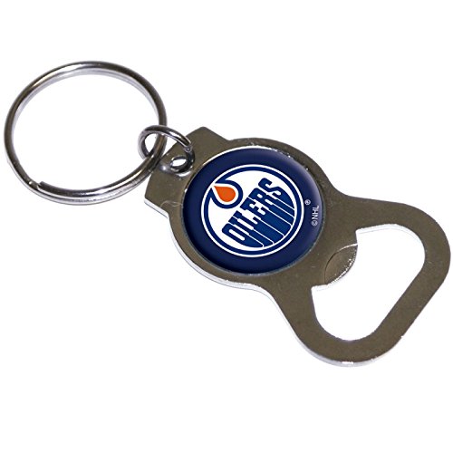 Edmonton Oilers Bottle Opener Keychain - NHL Team Sports America - Perfect for Hockey Fans, Gifts & Game Day Accessories