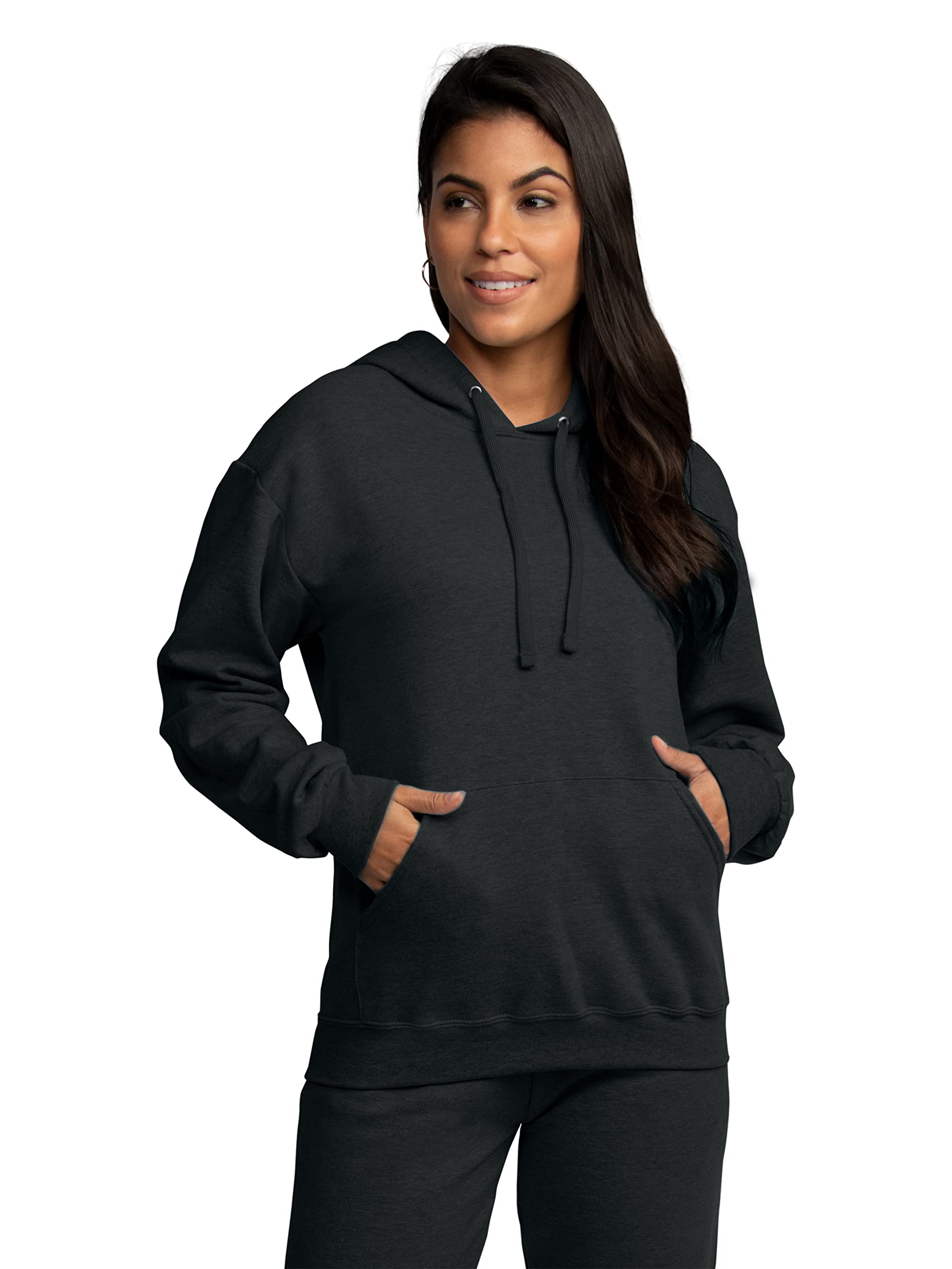 Fruit of the Loom Men's Eversoft Fleece Hoodies - Moisture Wicking & Breathable Pullover Hooded Sweatshirt for Casual Wear, Gym & Outdoor Activities