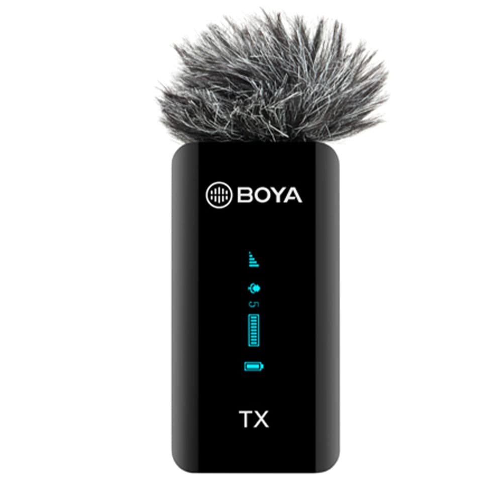 Boya BY-XM6 S1 Ultra Compact 2.4GHz Wireless Lavalier Microphone Kit - Perfect for YouTube Videos, Vlogging, Live Streaming & Interviews