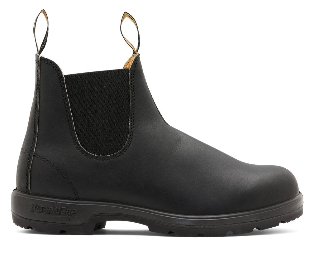 Blundstone 558 Classic Black Chelsea Boots for Men & Women - Comfortable & Durable Work & Casual Shoes for Outdoor, Hiking & Everyday Wear