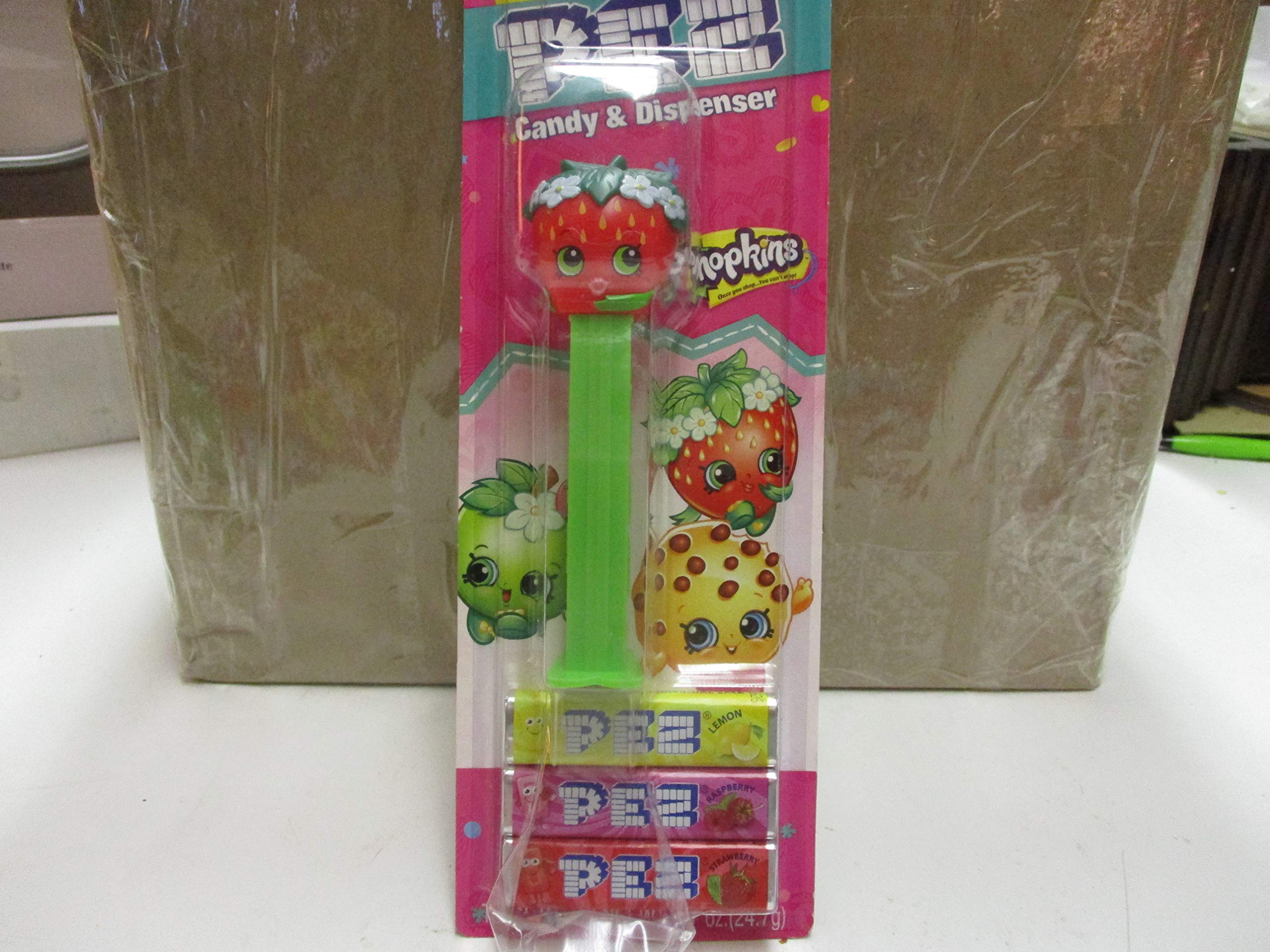 Strawberry Kiss Pez Candy Dispenser - Fun & Collectible Candy Toy for Kids, Parties, Halloween & Gifts