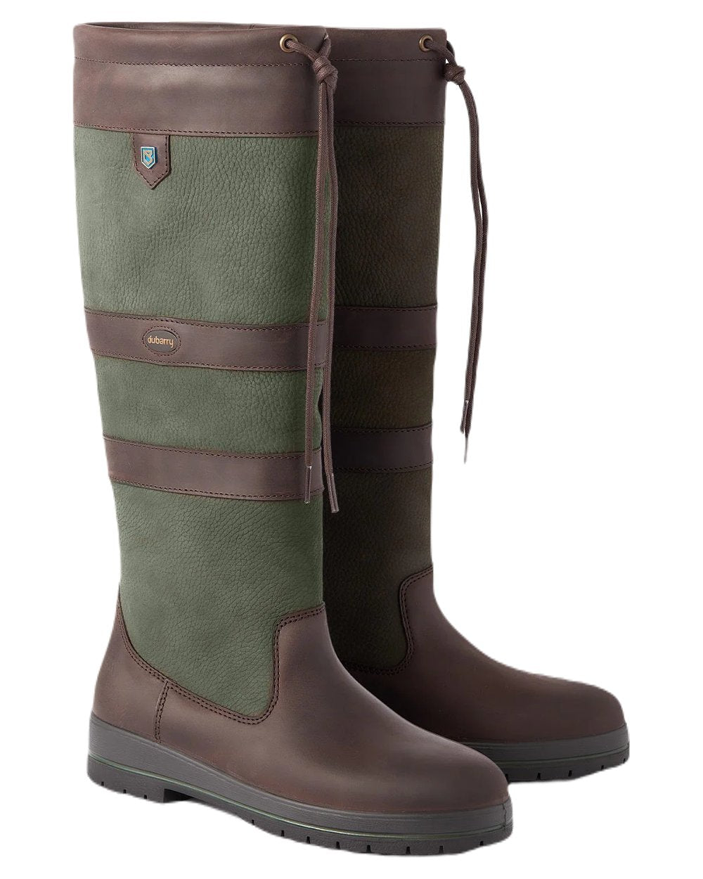 Dubarry Galway Waterproof Leather Country Boots for Men & Women - Durable Outdoor Hiking, Farming & Equestrian Riding Boots