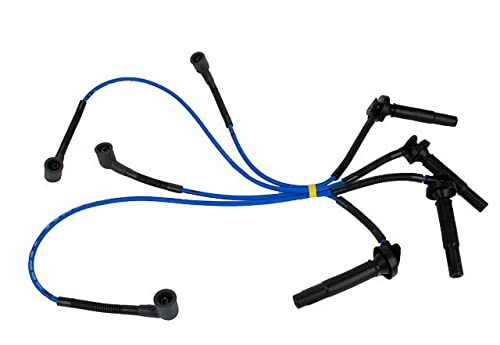 High-Performance Spark Plug Wire Set Compatible with Subaru Impreza, Forester, Outback - Durable Ignition Wires for Smooth Engine Performance - Ideal for Off-Roading, Daily Commuting & Performance Upgrades