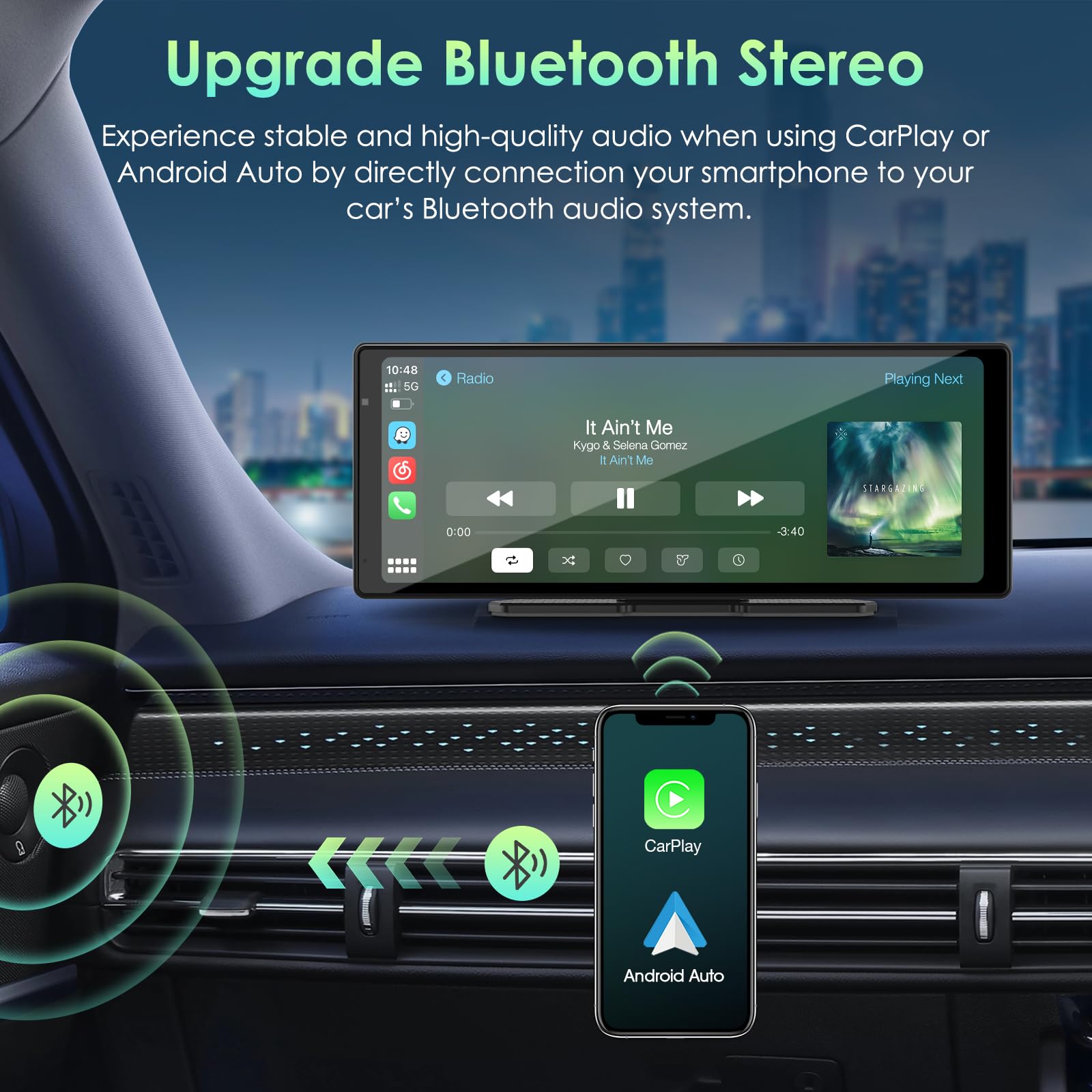 2024 Wireless CarPlay & Android Auto 9.3