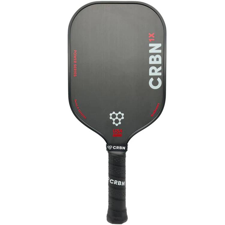 CRBN 1X Power Series Demo Rental - High-Performance Carbon Fiber Paddle for Pickleball | Perfect for Tournament Play & Practice Sessions