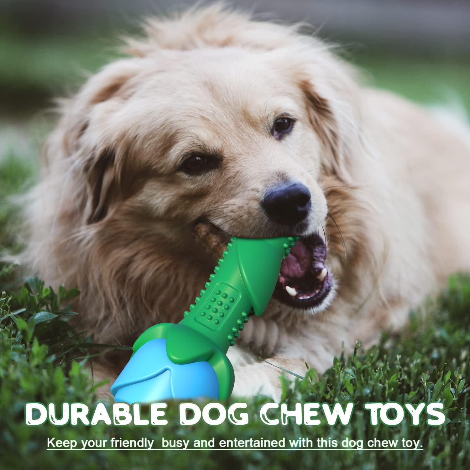 Ucho Rose Pet Fetching Dog Toys - Chew Proof, Floating Water Dog Pool Toys for Aggressive Chewers - Interactive Training & Teeth Cleaning Chew Toy for Dogs (Blue Rose) - Perfect for Backyard Play, Pool Fun & Dental Health