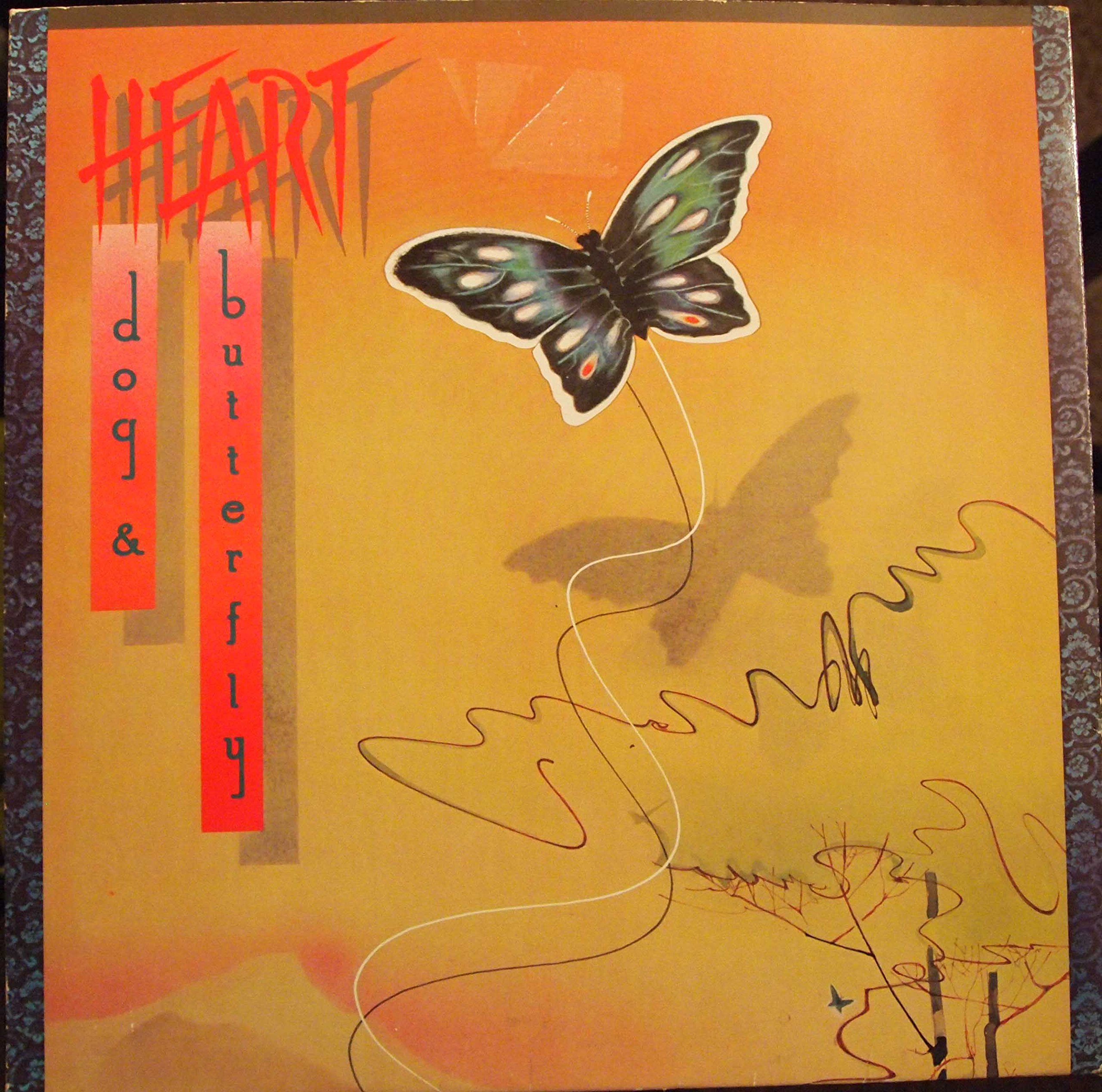 Heart, Dog & Butterfly Vinyl LP Record - Classic Rock Music Album for Collectors, Audiophiles & Vintage Music Lovers - Perfect for Home Listening, Gifts & Music Collections