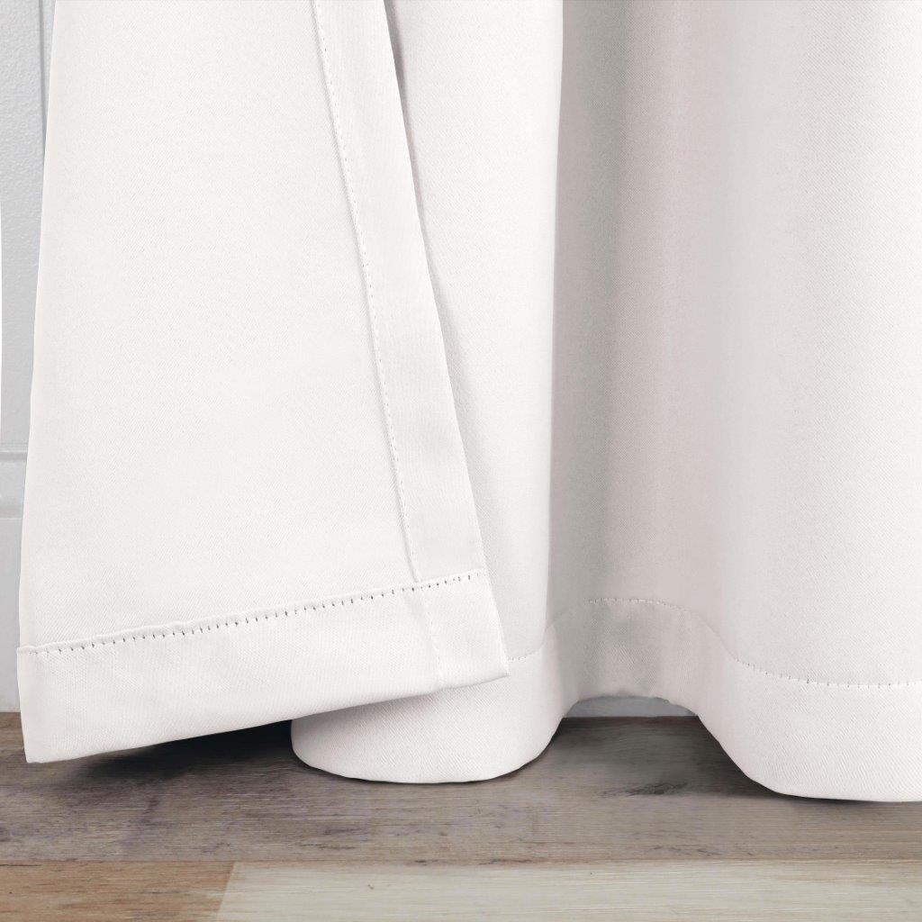 Blackout Curtains with Grommet Top - Solid Classic Modern Window Treatment for Bedroom & Living Room - Noise Reducing & Energy Saving