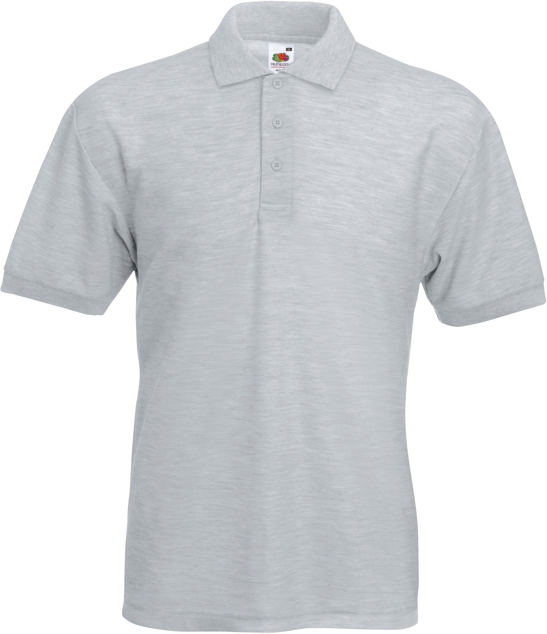 Fruit of the Loom 65/35 Cotton Blend Men's Polo Shirt - Comfortable Casual Wear for Office, Golf & Everyday Use
