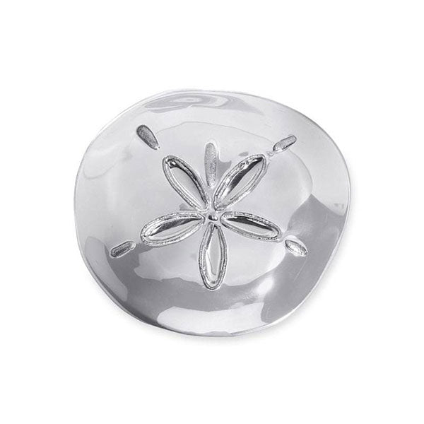 Elegant Sand Dollar Canape Plate - Perfect for Beach Weddings, Seafood Appetizers & Coastal-Themed Parties