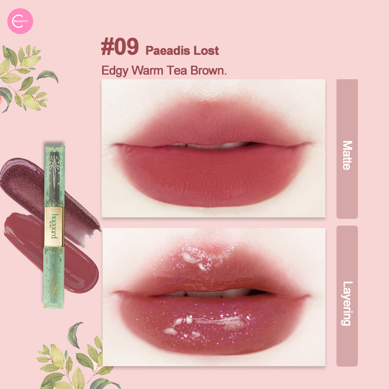 Haggard Scepter Series Dual Ended Glossy Lip Gloss - Limited Edition Lipstick & Shine for Day & Night Wear - Perfect for Parties, Dates, and Special Occasions