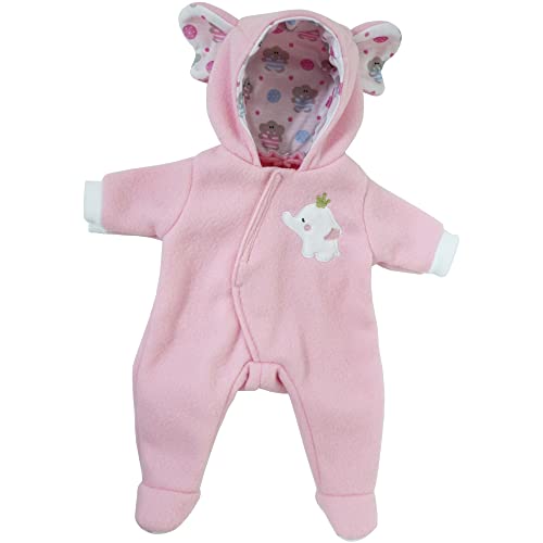 Pink Hooded Onesie