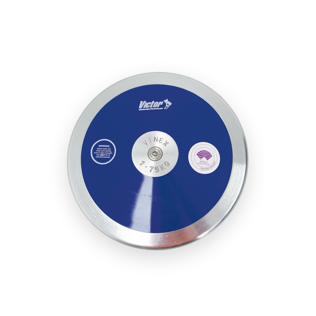 Victor Discus Lo Spin Steel Rim - Professional Disc Golf Disc for Accurate Throws | Perfect for Tournaments, Practice & Outdoor Sports