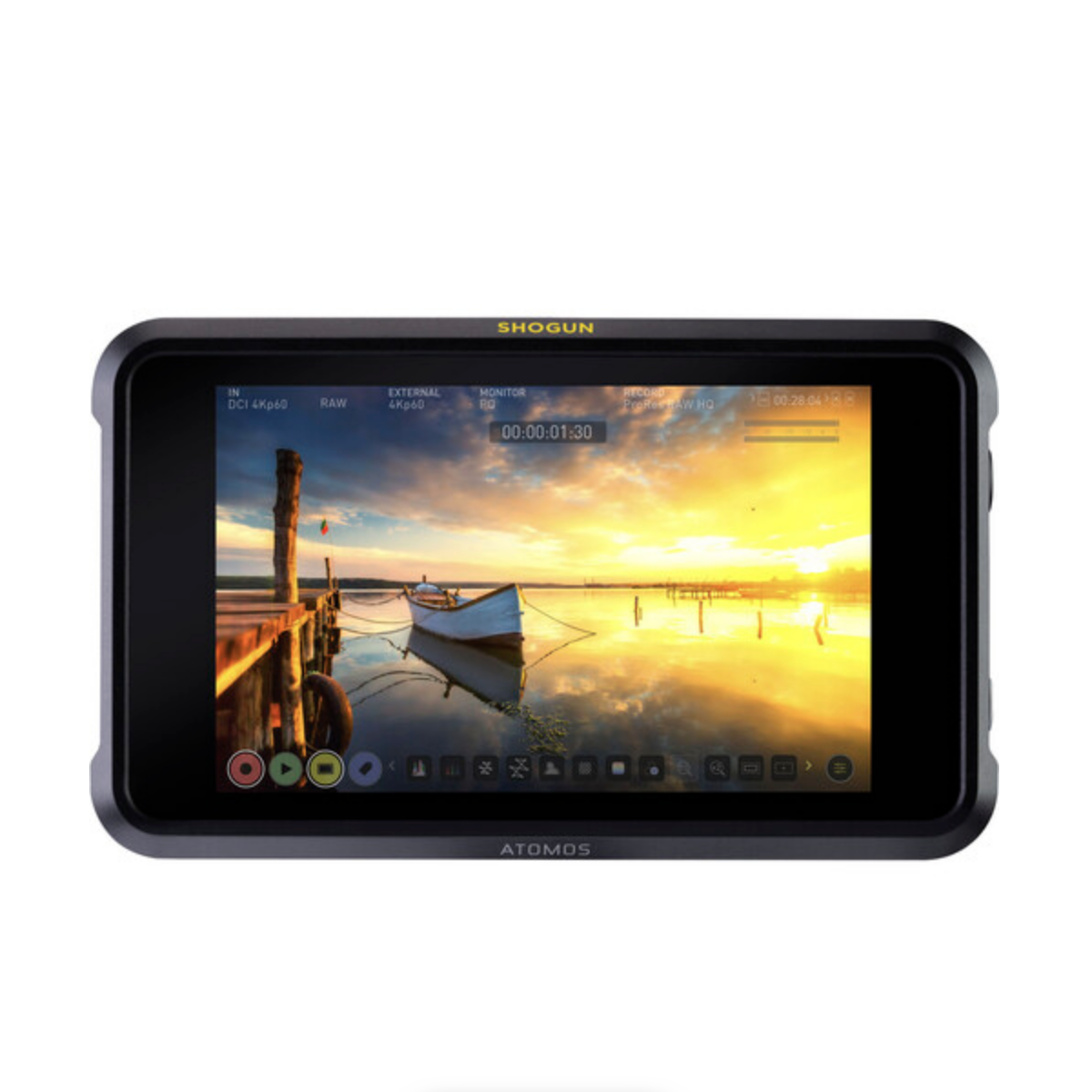 Atomos Shogun 7 6K HDR Monitor Recorder - Professional 4K/6K Video Recording & Live Streaming for Filmmakers
