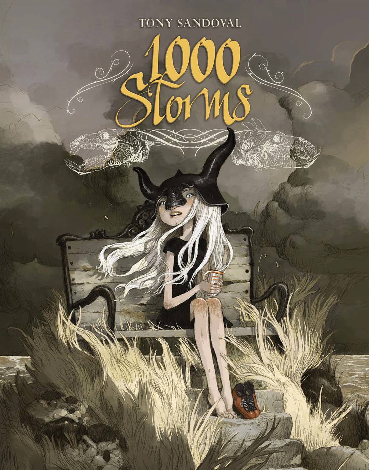 1000 Storms HC Hardcover Magnetic 2021 NM Tony Sandoval - Collectible Graphic Novel for Comic Book Enthusiasts & Home Library Display