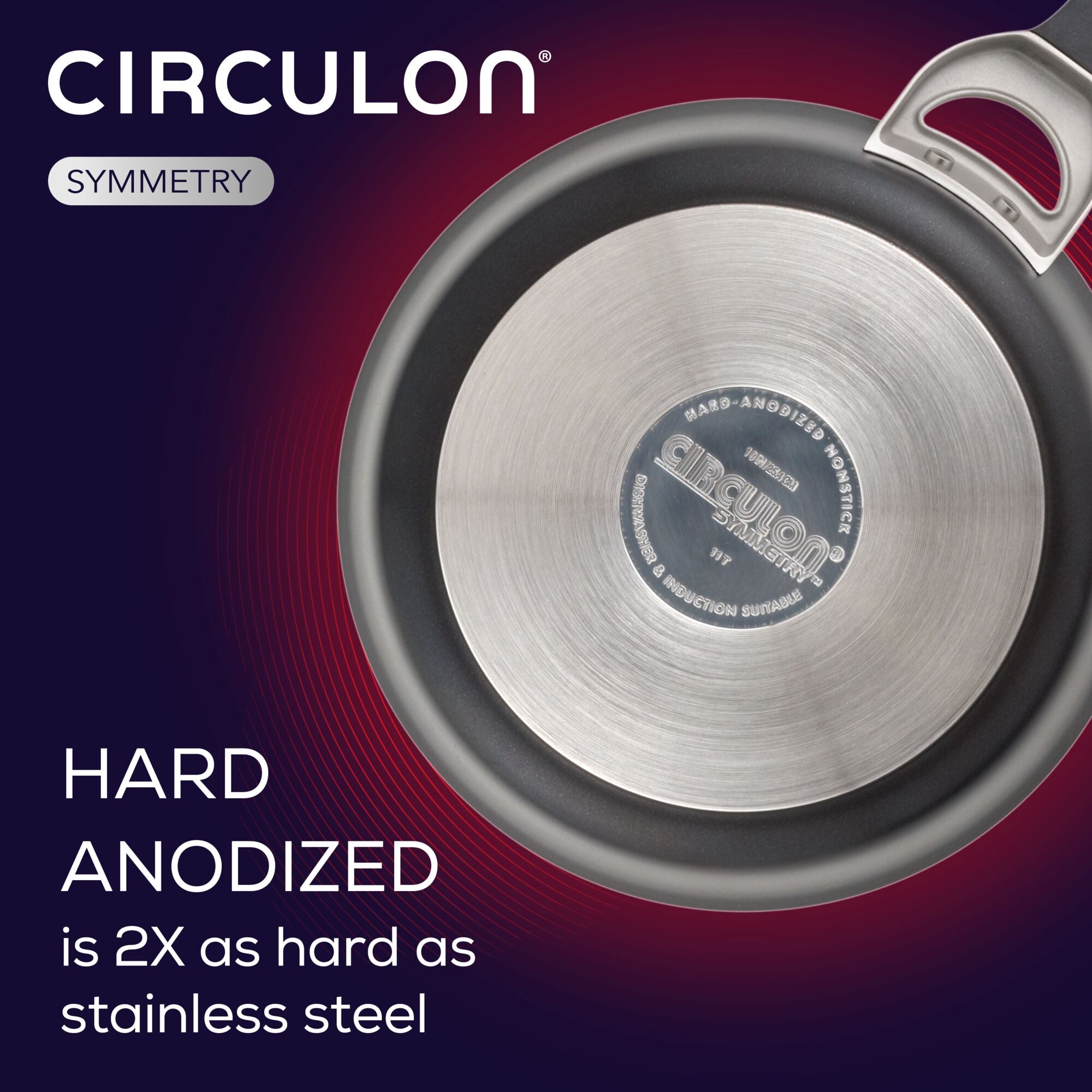 Premium Hard Anodized Nonstick Frying Pan Set - 8/10/12 Inch Cookware for Induction Stove | Dishwasher Safe & PFOA Free | Perfect for Searing, Frying & Sauteing | Ideal for Home Kitchen & Professional Chefs