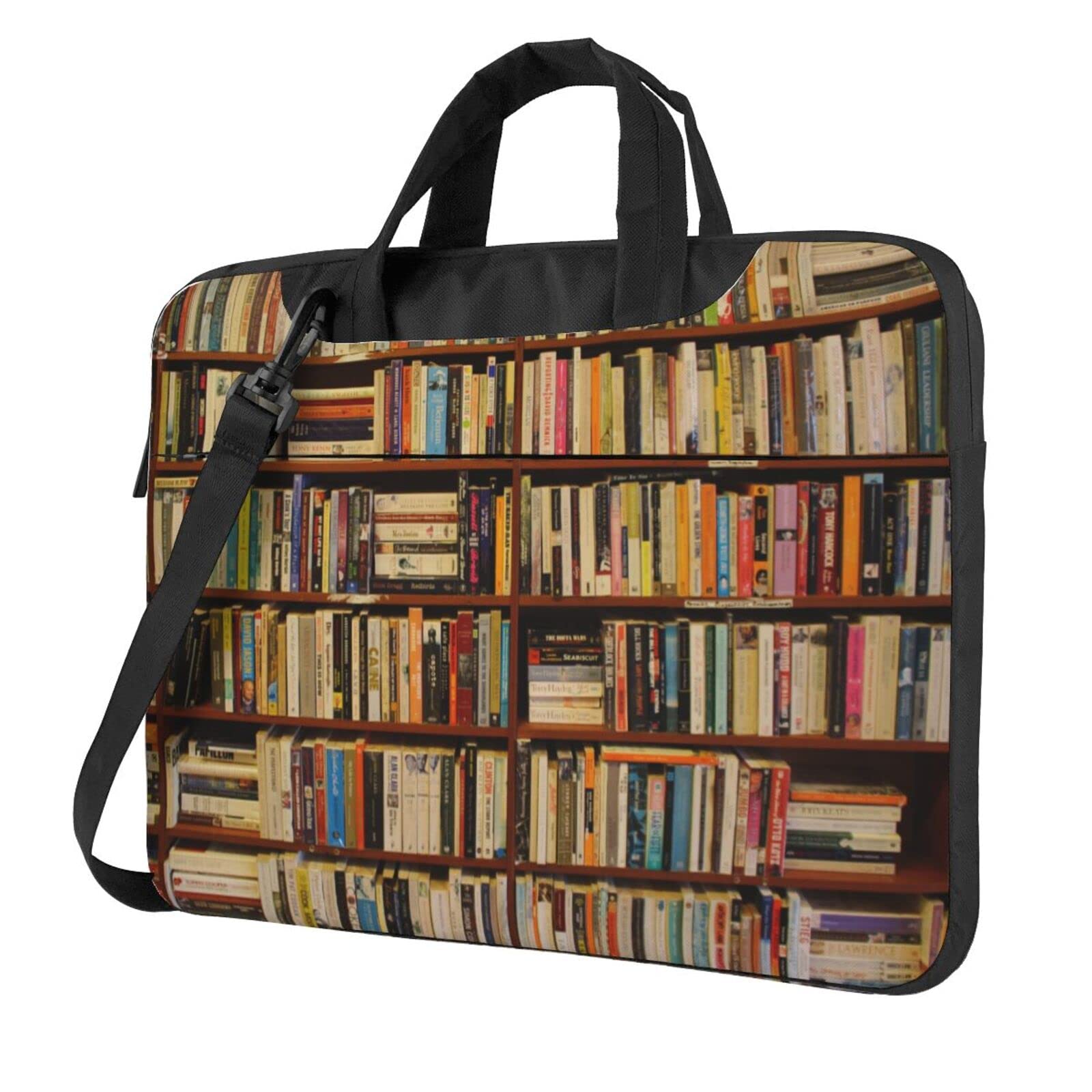 Stylish Blue Rose Laptop Bag for Women & Men - Durable Shoulder Case for 13-15 Inch Notebook Computers - Perfect for Work, School & Travel Accessories