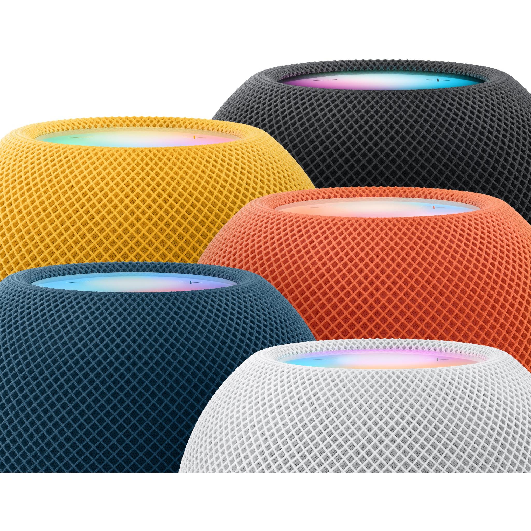 Apple HomePod Mini (Orange) - Smart Speaker with Siri, High-Quality Audio, HomeKit Hub - Perfect for Home, Office & Music Lovers