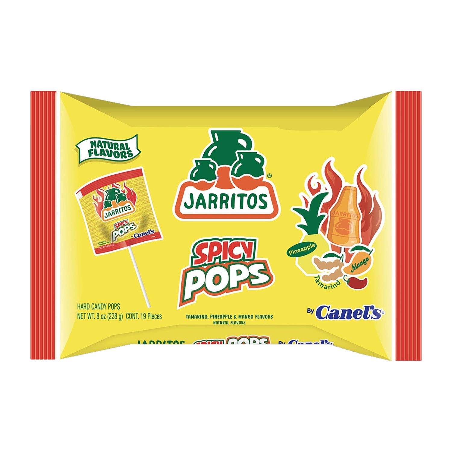 Canels Jarrito Spicy Popcorn 19ct Bag - Crunchy Mexican Snack for Parties, Movie Nights & Road Trips