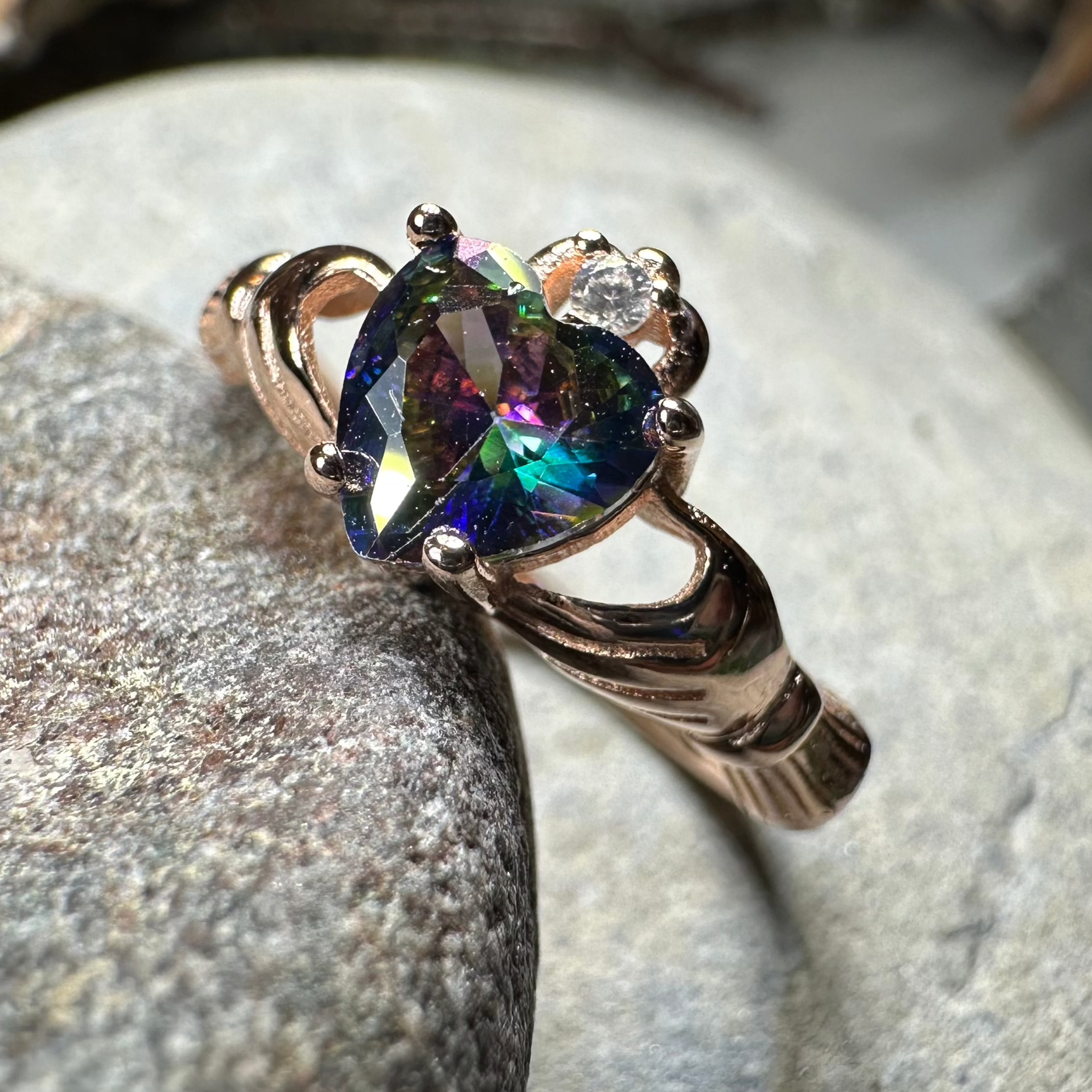 Authentic Donnybrook Claddagh Ring - Irish Friendship & Love Ring - Sterling Silver or Gold Celtic Jewelry - Perfect for Weddings, Anniversaries & Gifts