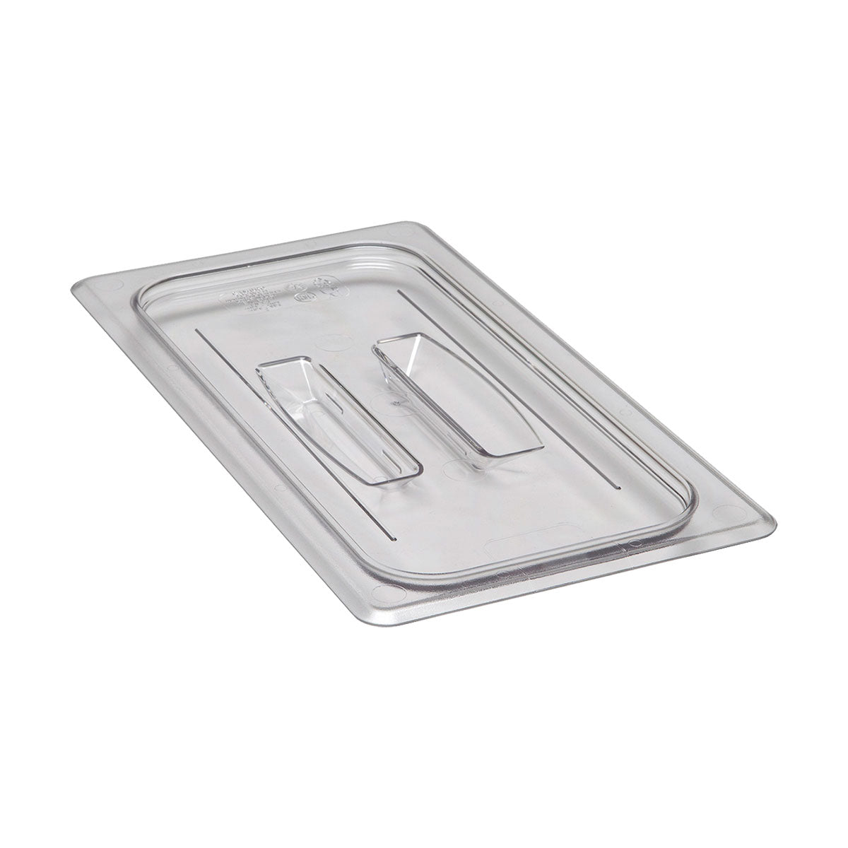 Cambro 30CWCH135 Camwear 1/3 Size Clear Food Pan Lid with Handle - Durable Commercial Kitchen Essential for Catering, Buffets & Food Storage
