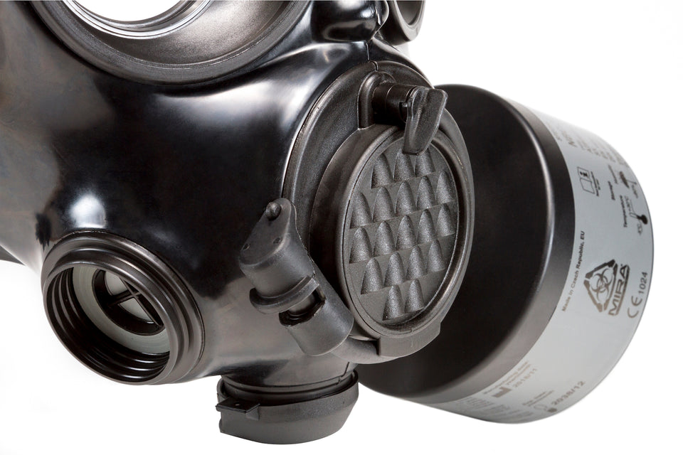 Mira Safety CM-7M Military Grade Gas Mask - NBC Protection for Emergency Preparedness, Survival, & Tactical Use